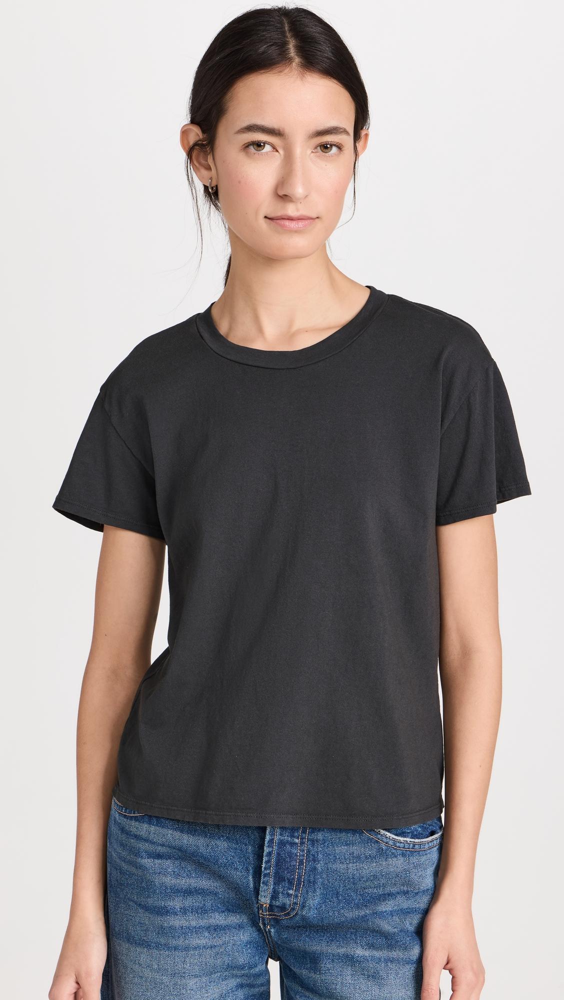 harley cotton boxy crew tee