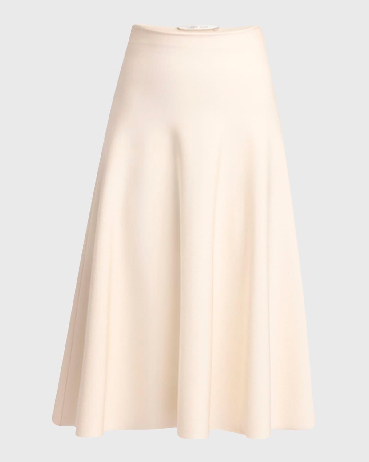 harley midi a-line skirt