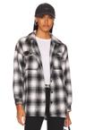 harlow flannel shacket