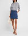 harlowe long-sleeve combo dress