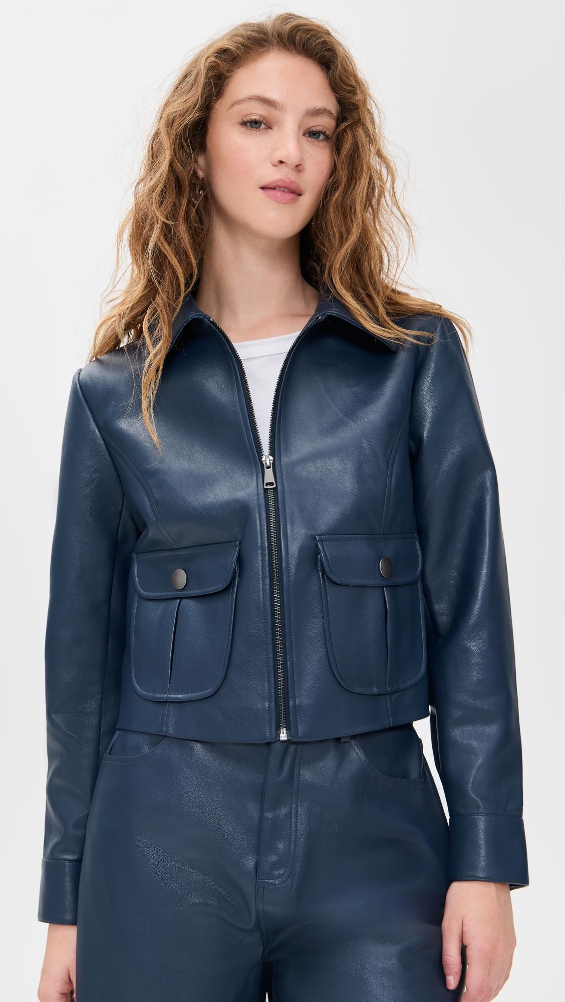 harper faux leather jacket
