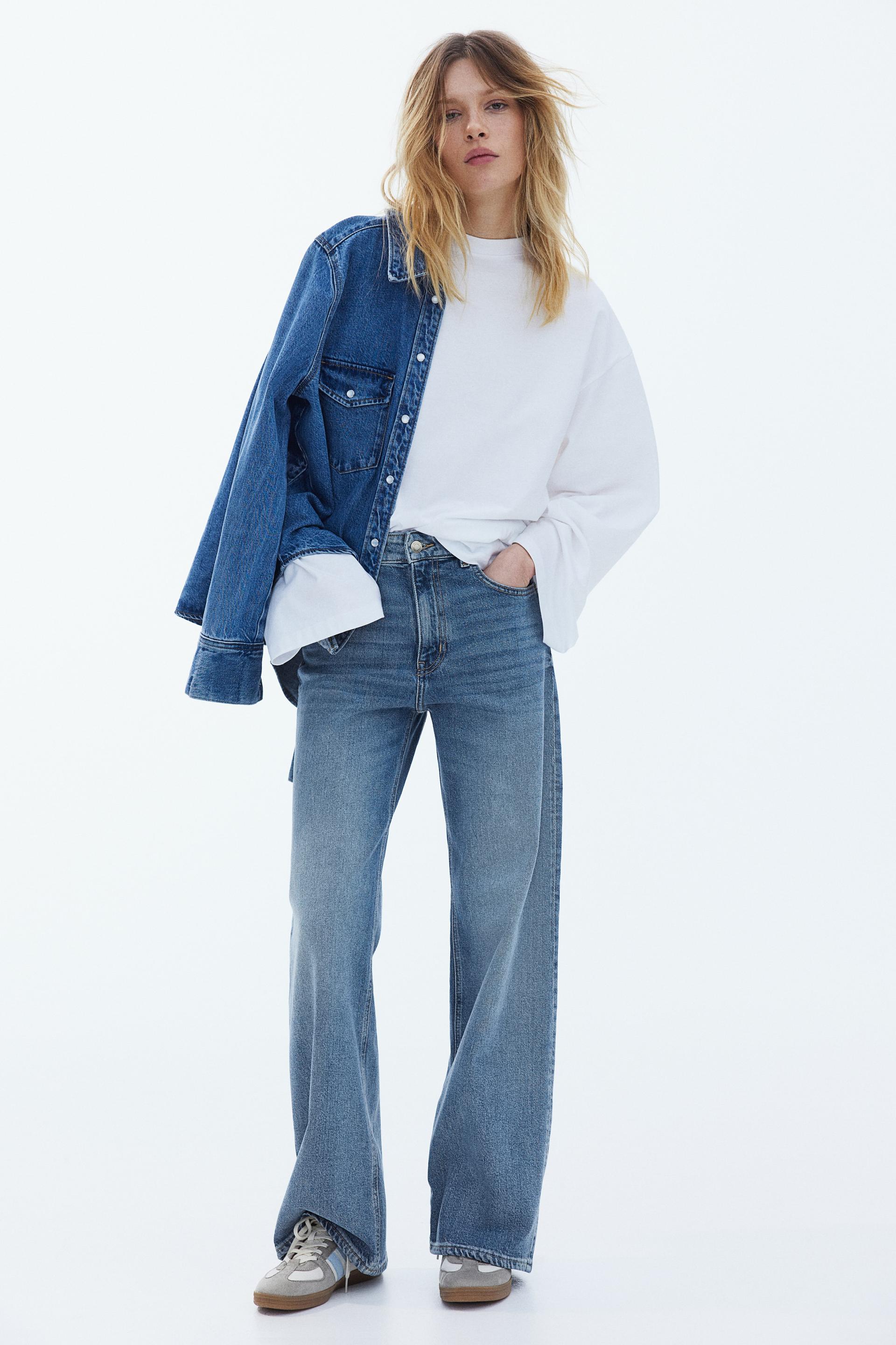 harper high rise wide leg jeans