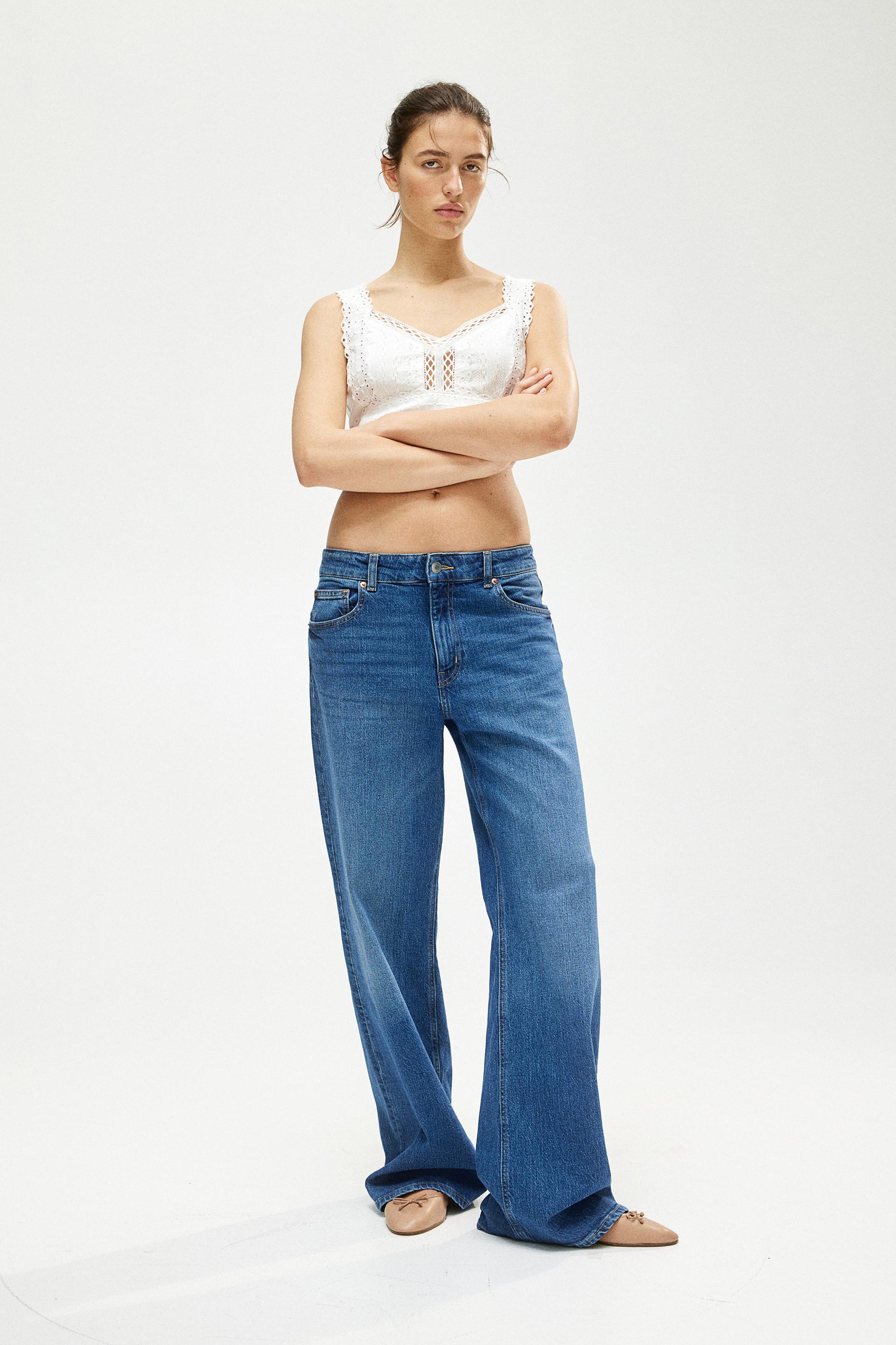 harper high rise wide leg jeans