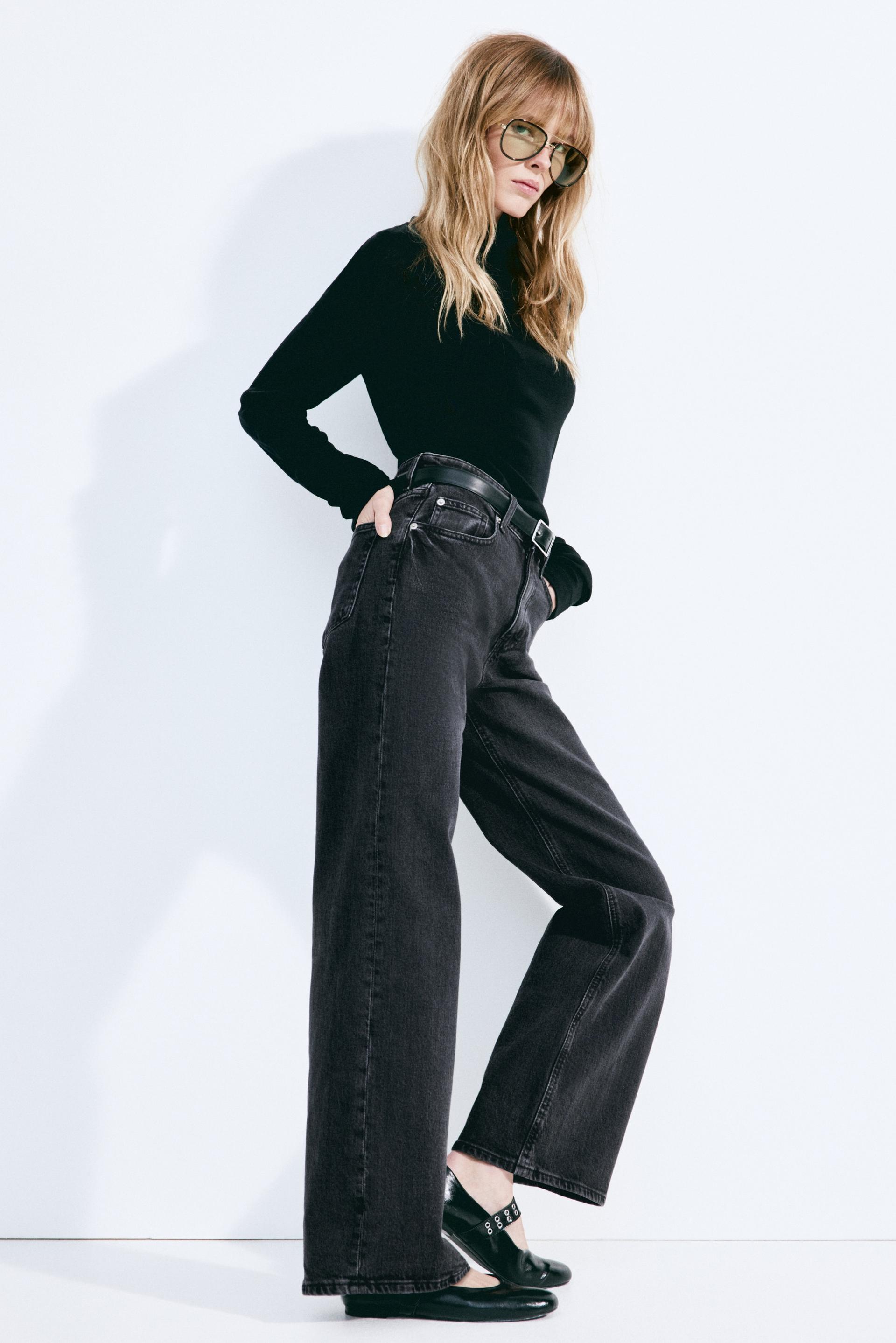 harper high rise wide leg jeans