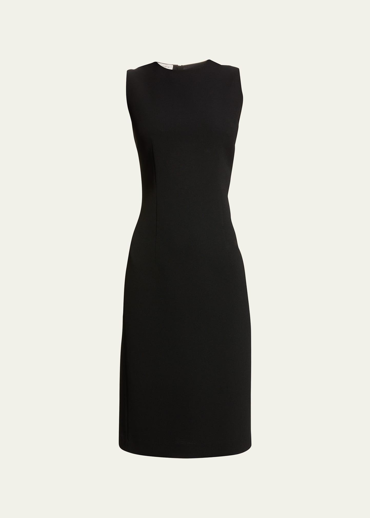 harpson finesse crepe sheath dress