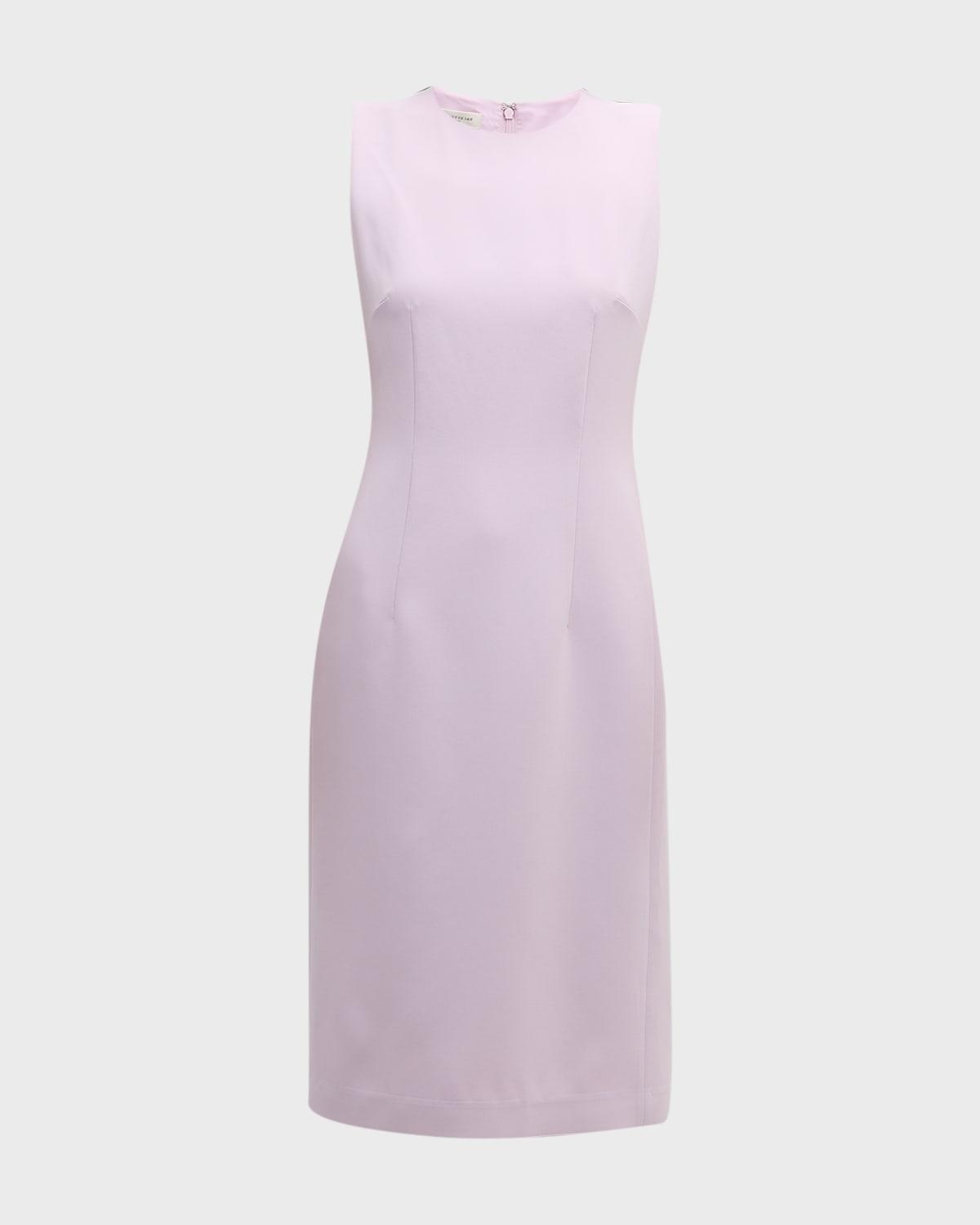 harpson finesse crepe sheath dress