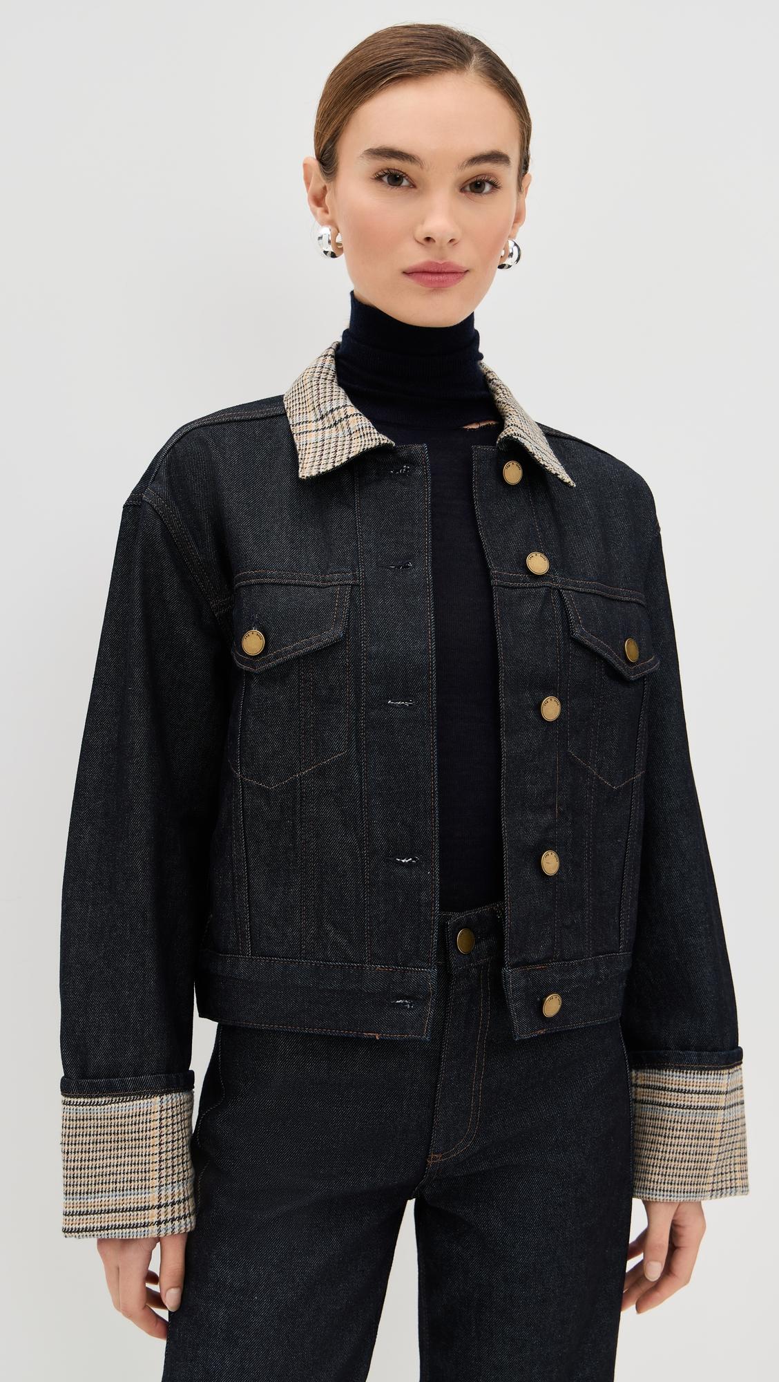 harriet denim trucker jacket