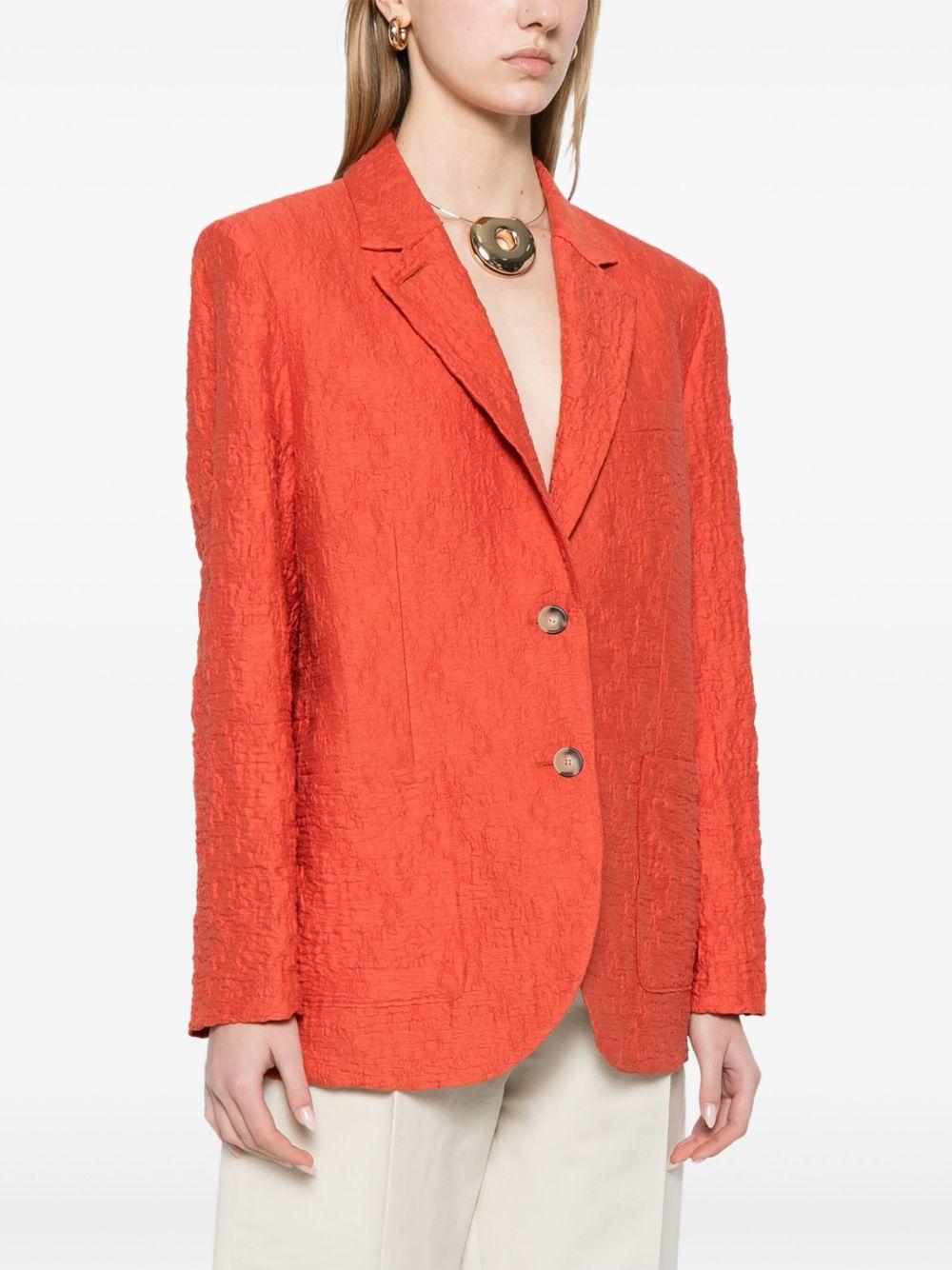 harris wharf london jackets orange cotton - women