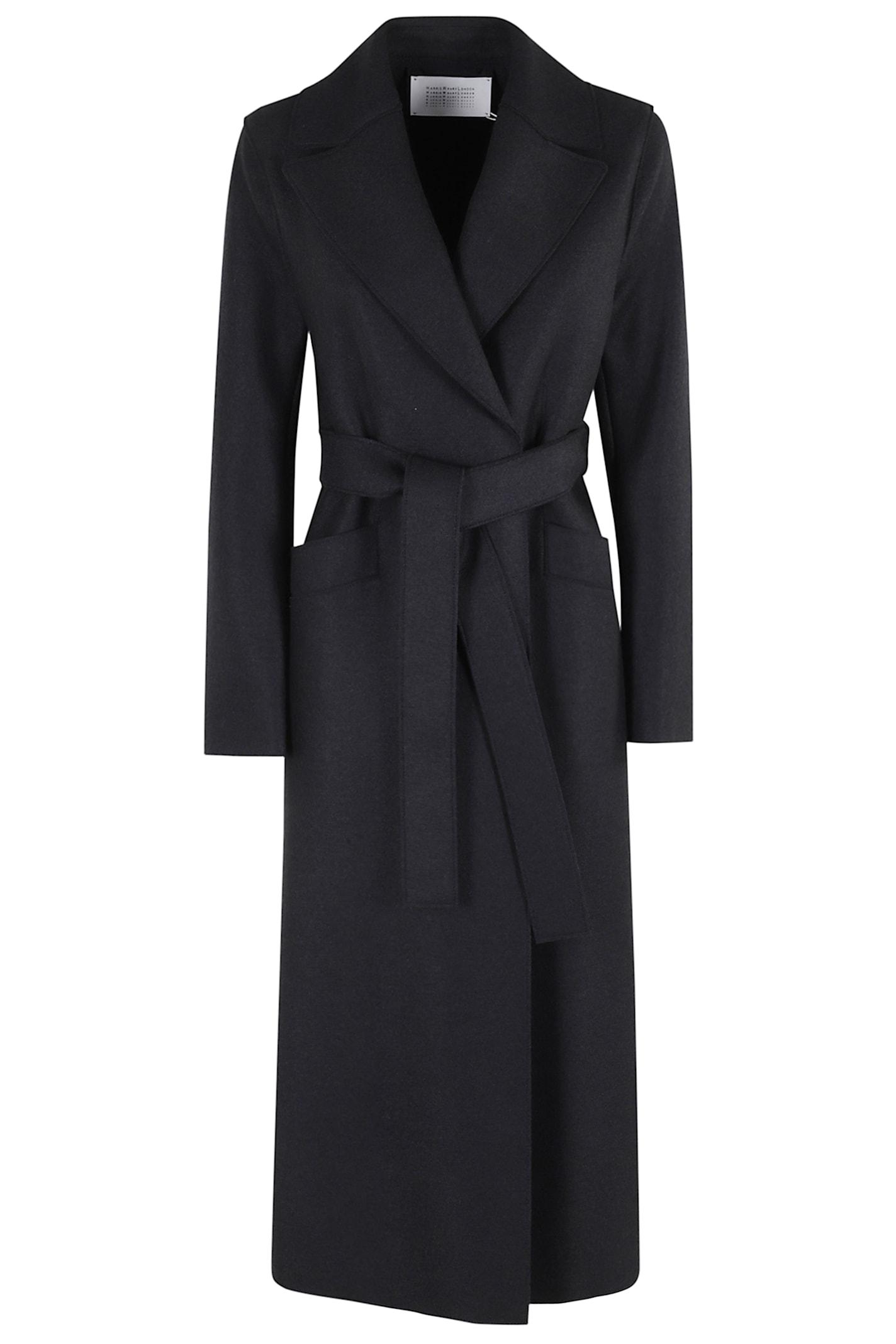 harris wharf london long maxi coat
