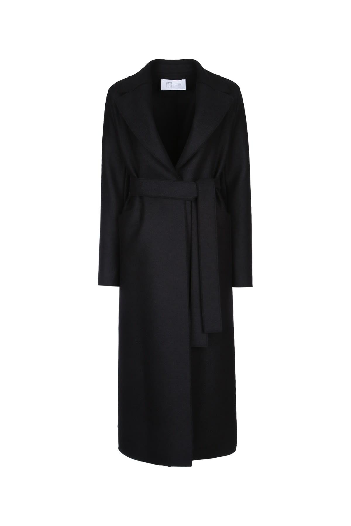 harris wharf london women long maxi coat pressed wool
