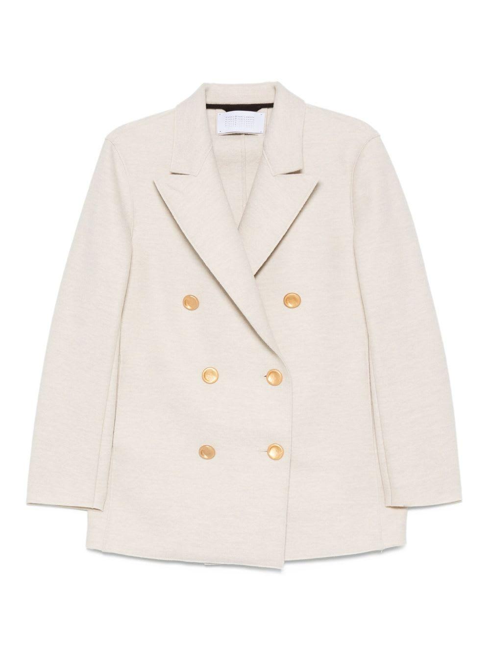 harris wharf london wool double-breasted coat