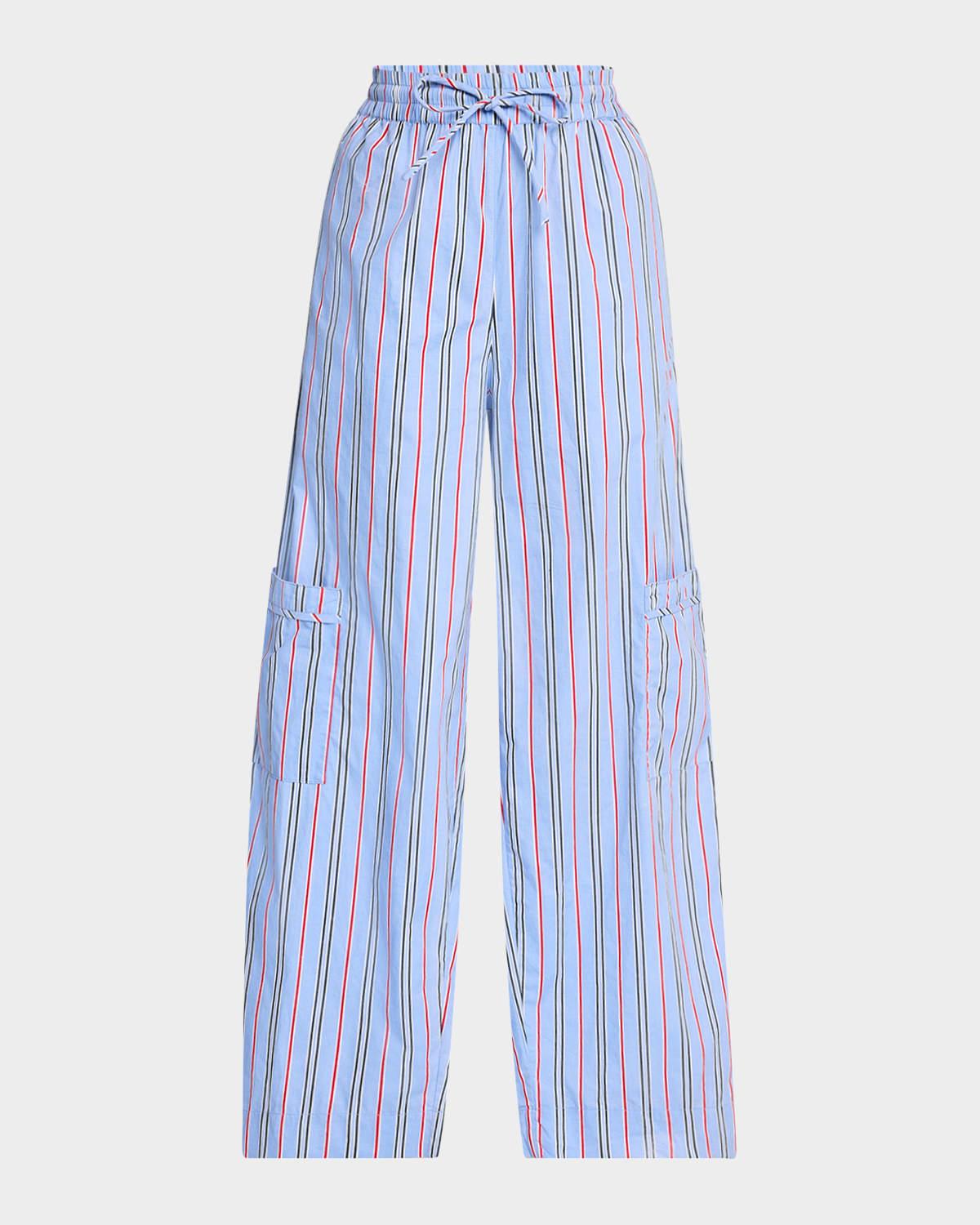 harrison stripe drawstring pants
