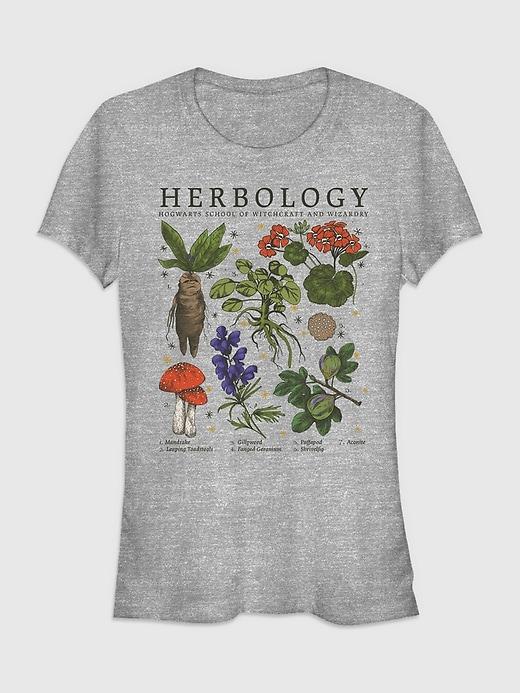 harry potter herbology graphic t-shirt