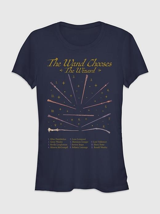 harry potter wands graphic t-shirt