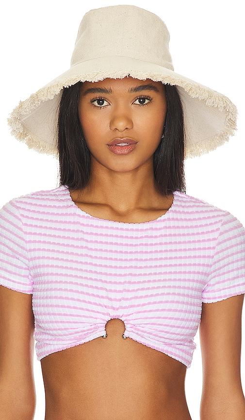 hat attack packable sunhat in neutral.