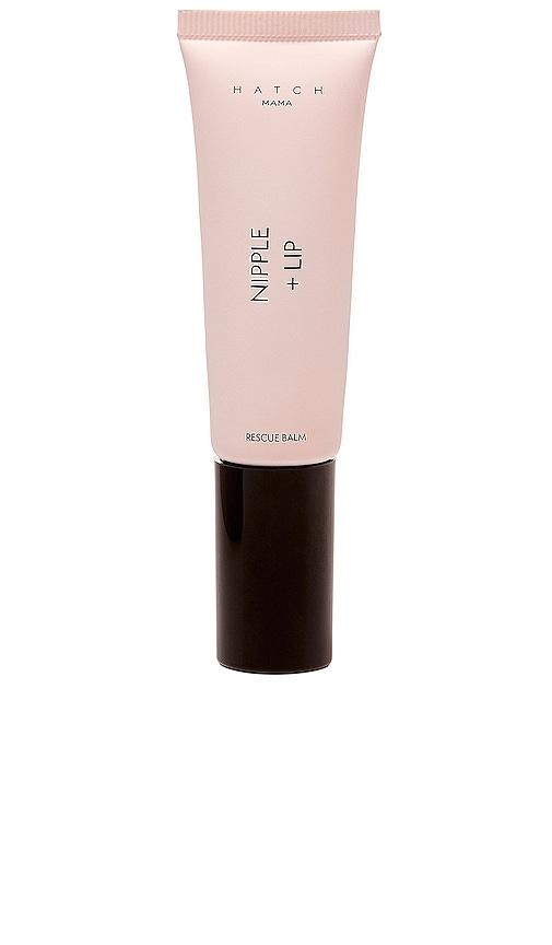 hatch mama nipple + lip rescue balm in beauty: na.