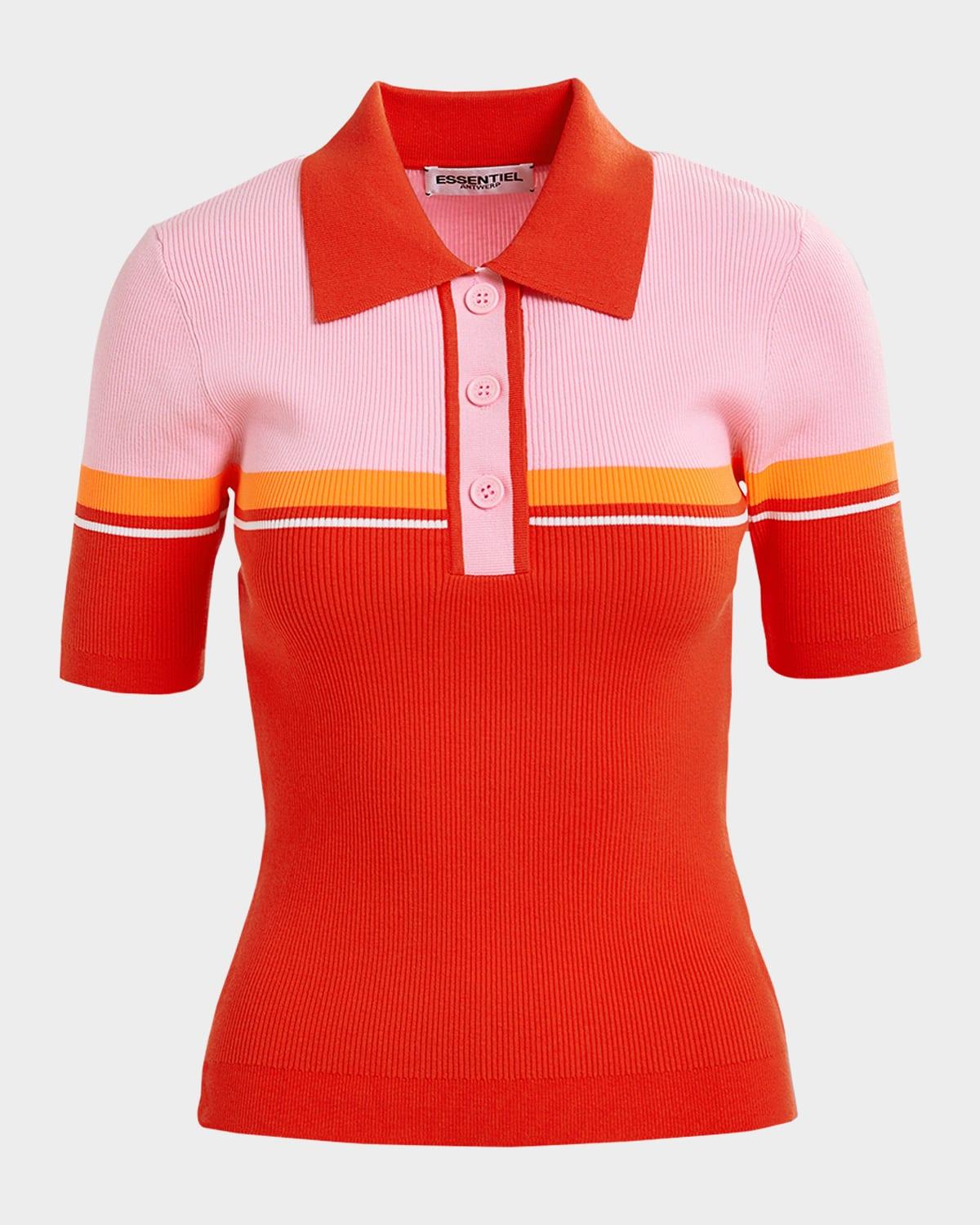 haustral ribbed polo