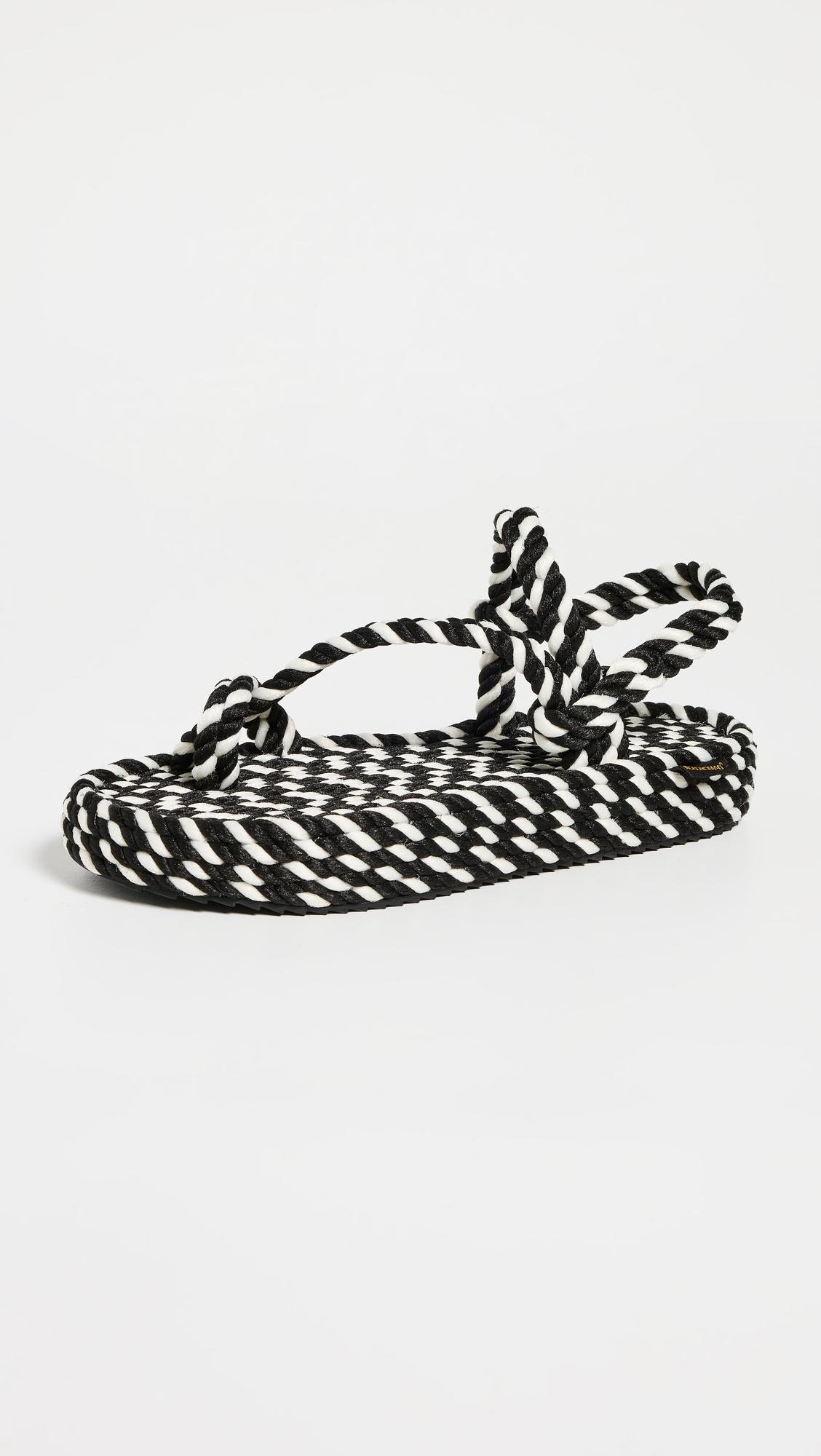hawaii rope platform sandals