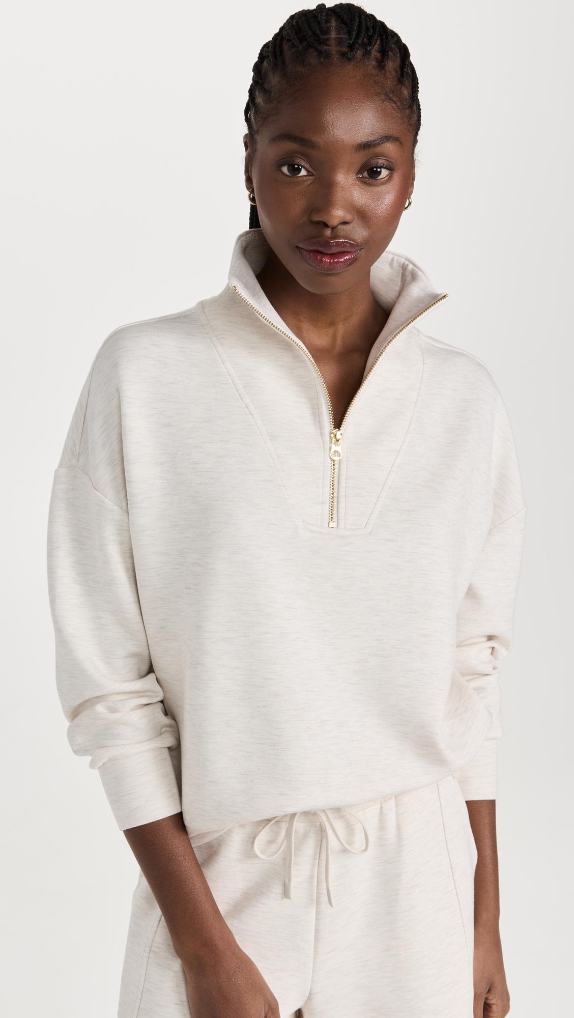 hawley half zip sweater