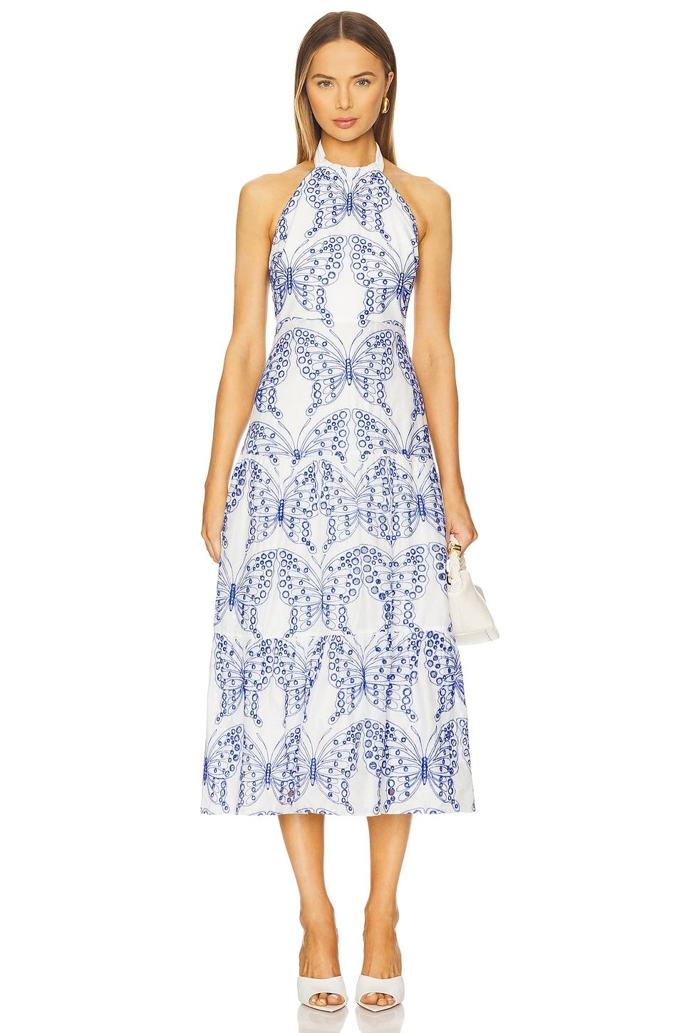 hayden butterfly eyelet dress