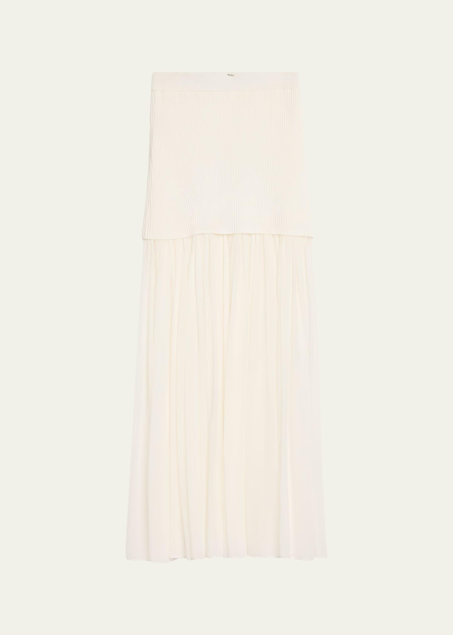hayden drop-waist skirt
