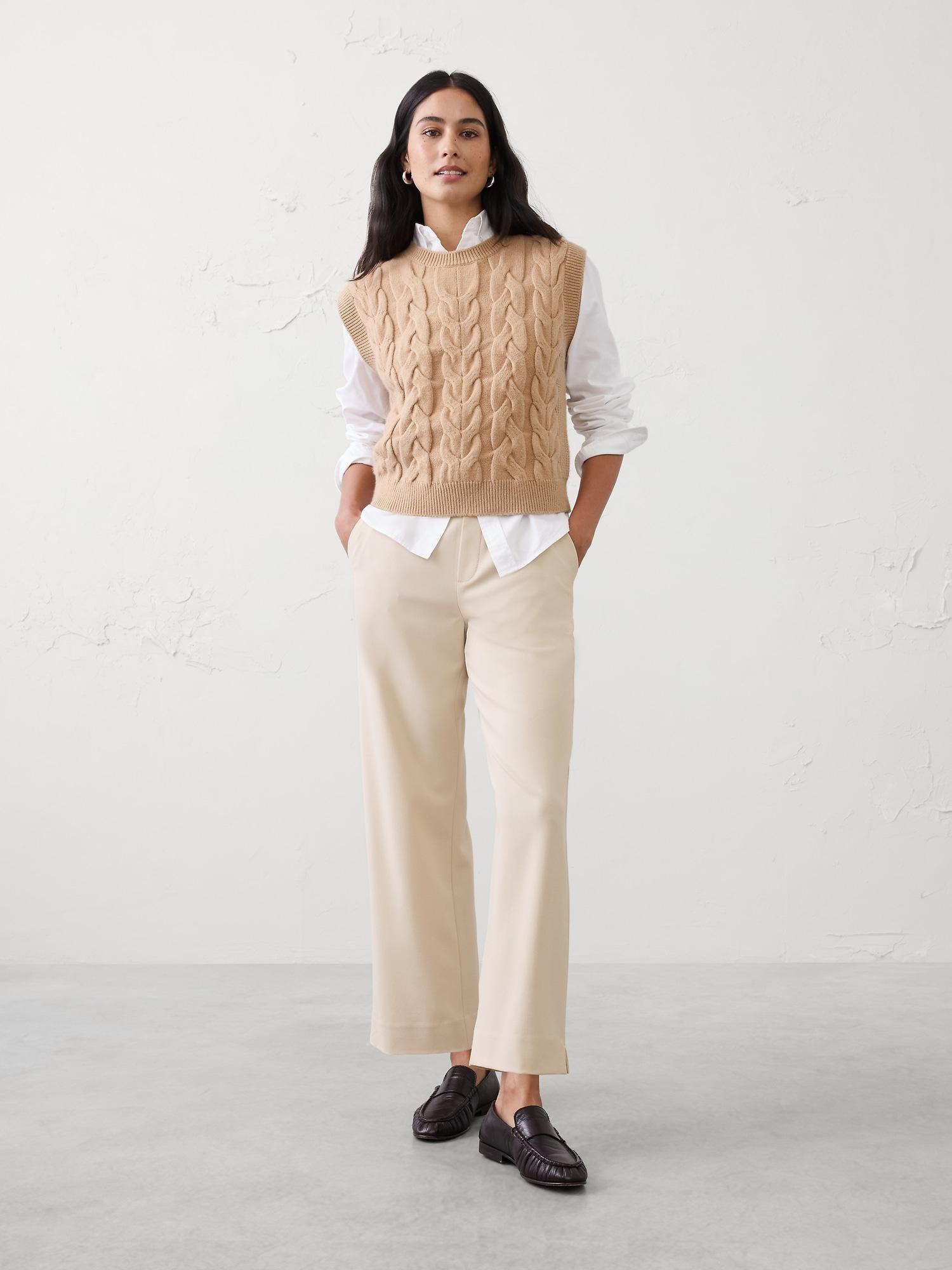 hayden high-rise straight ankle pant