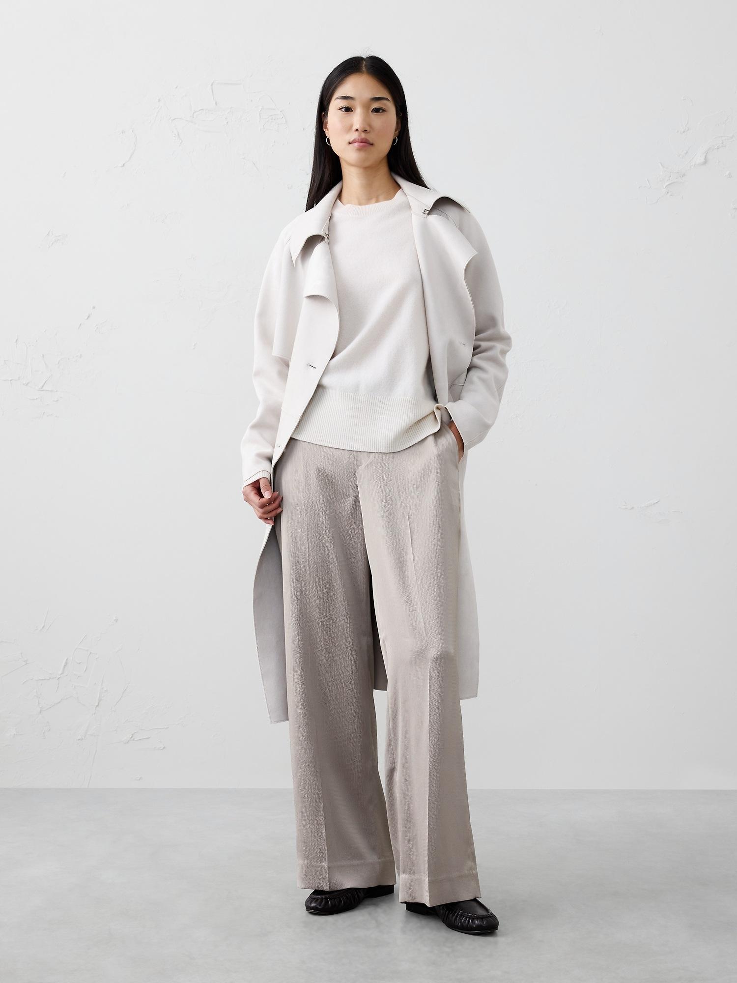 hayden wide-leg high-rise silky pull-on pant