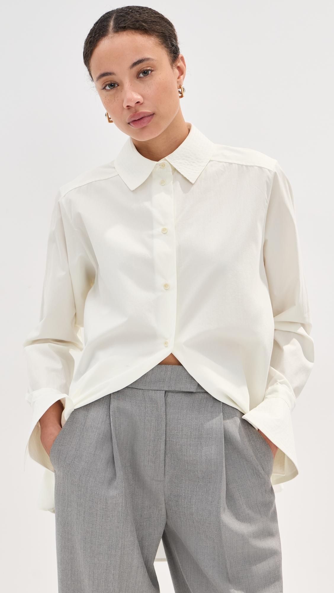 haze button down top