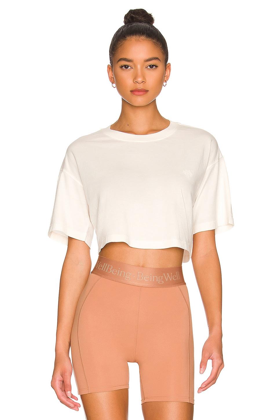 hazel cropped tee