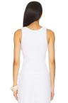 hazel waffle tank top