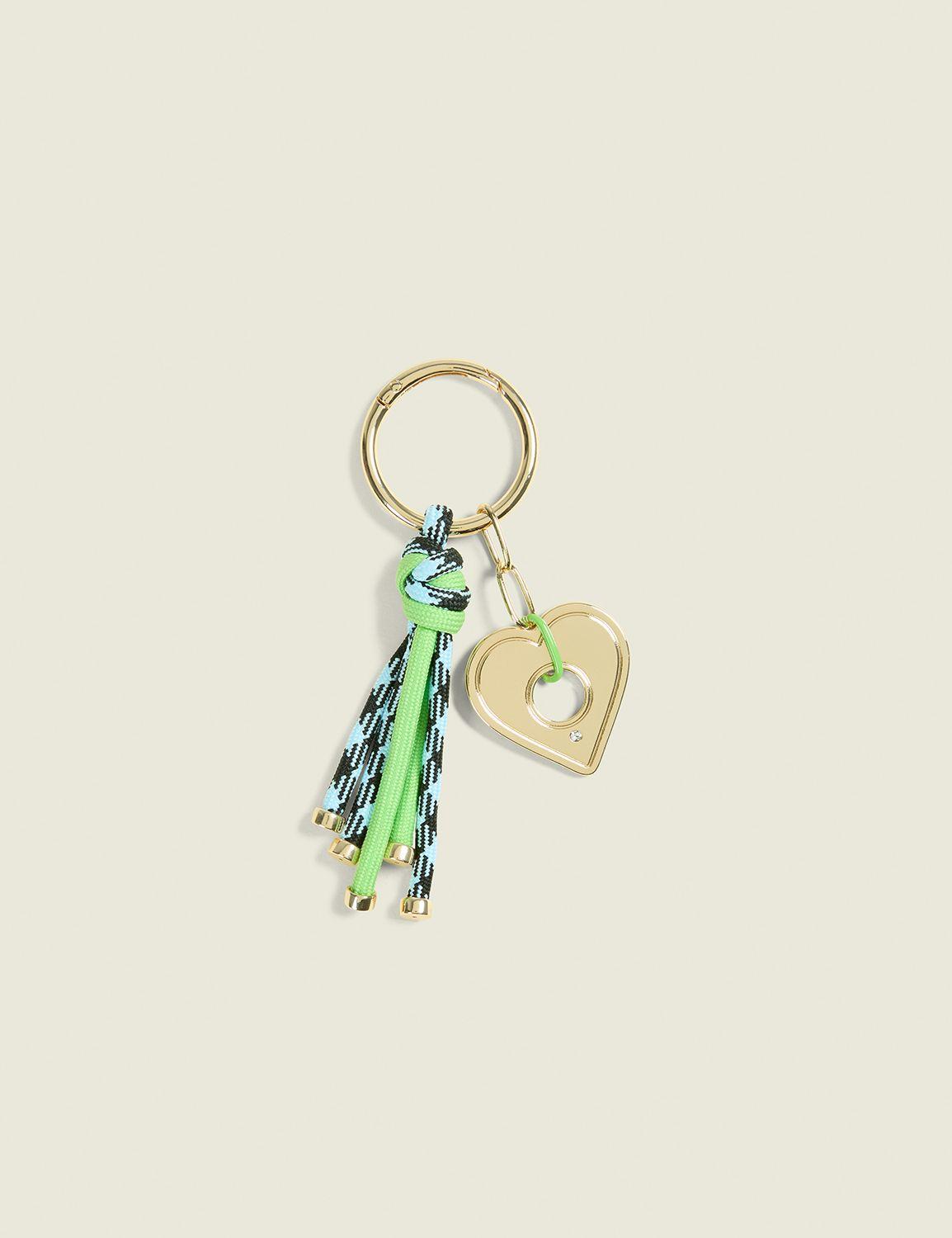 heart bag charm