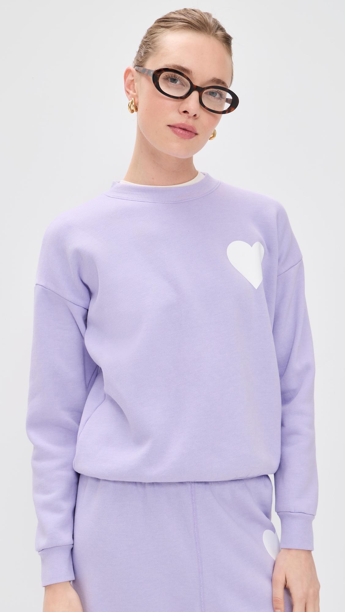 heart sweatshirt