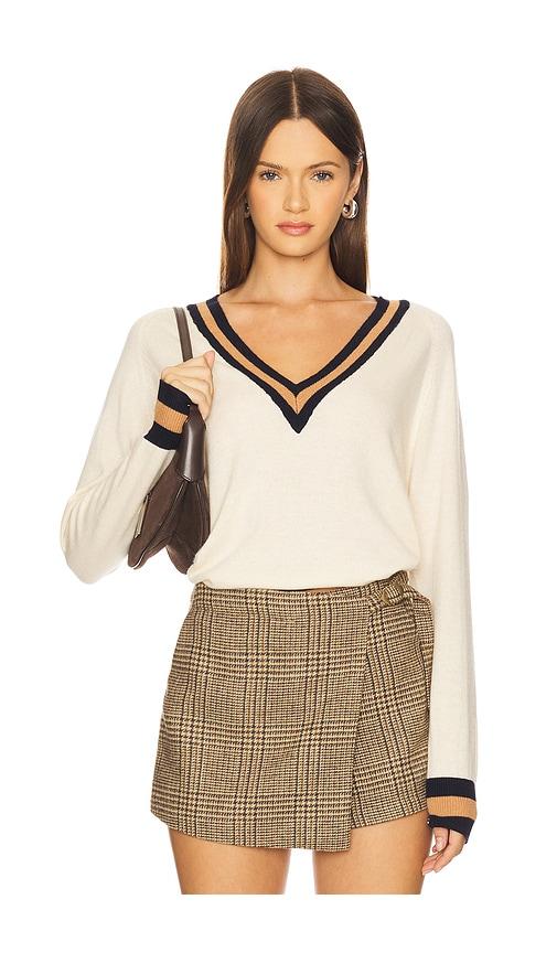 heartloom aella sweater in ivory.