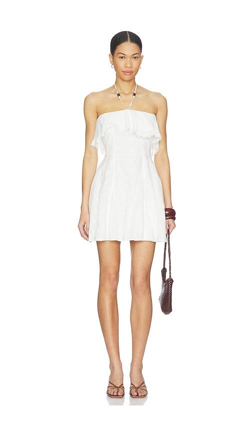 heartloom aveline dress in white.