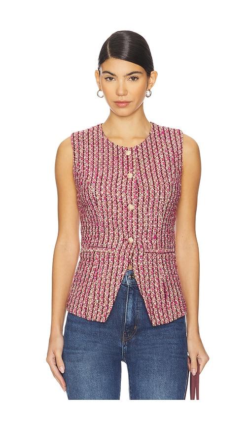 heartloom chase vest in pink.