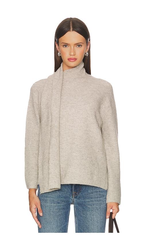heartloom darcey sweater in taupe.