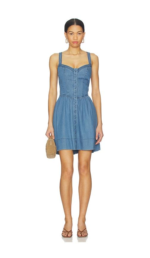 heartloom delaney dress in blue.