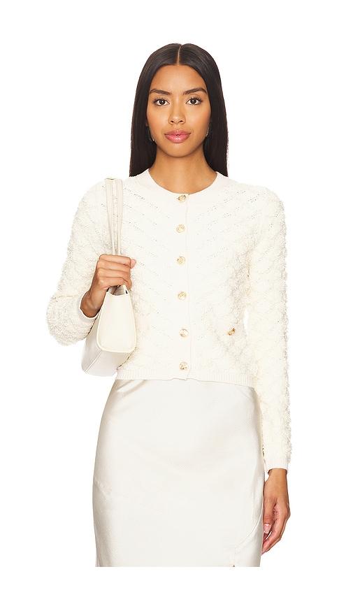 heartloom kiel cardigan in ivory.