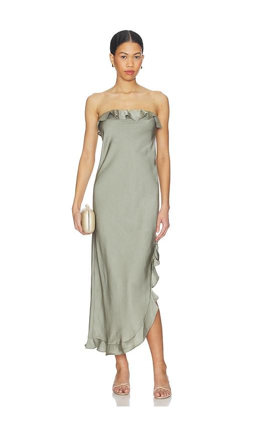 heartloom kylah dress in sage.