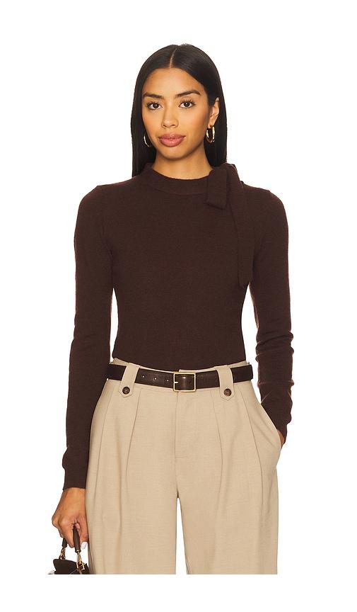 heartloom lissa sweater in red.