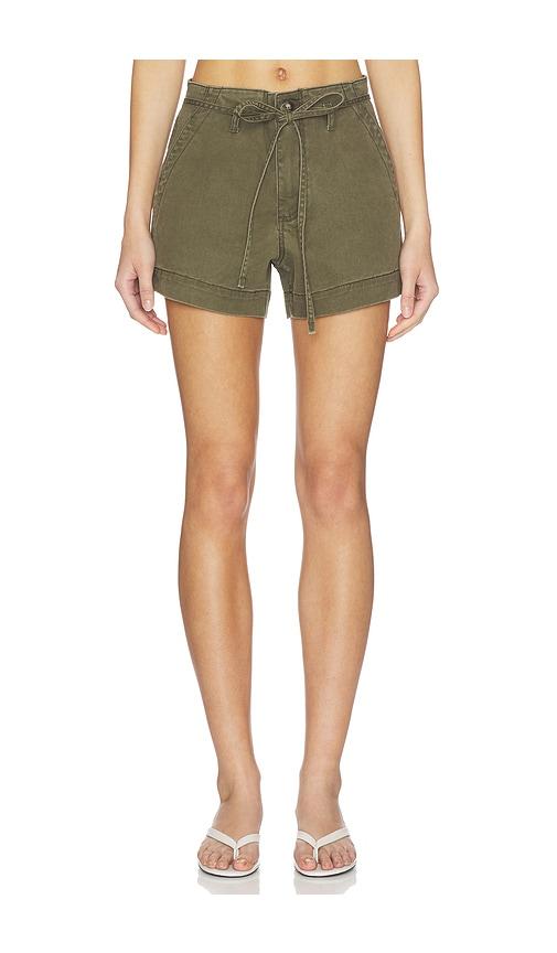 heartloom perri short in olive.