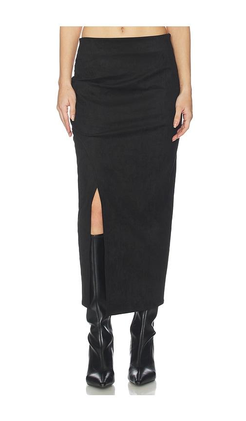 heartloom sampaio skirt in black.