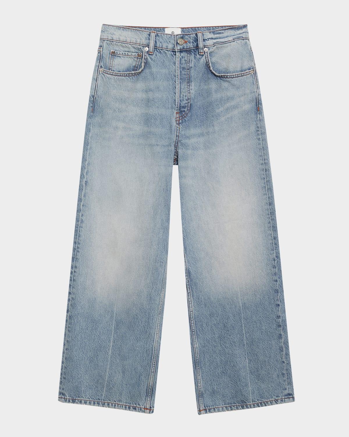 heath straight mid-rise jeans