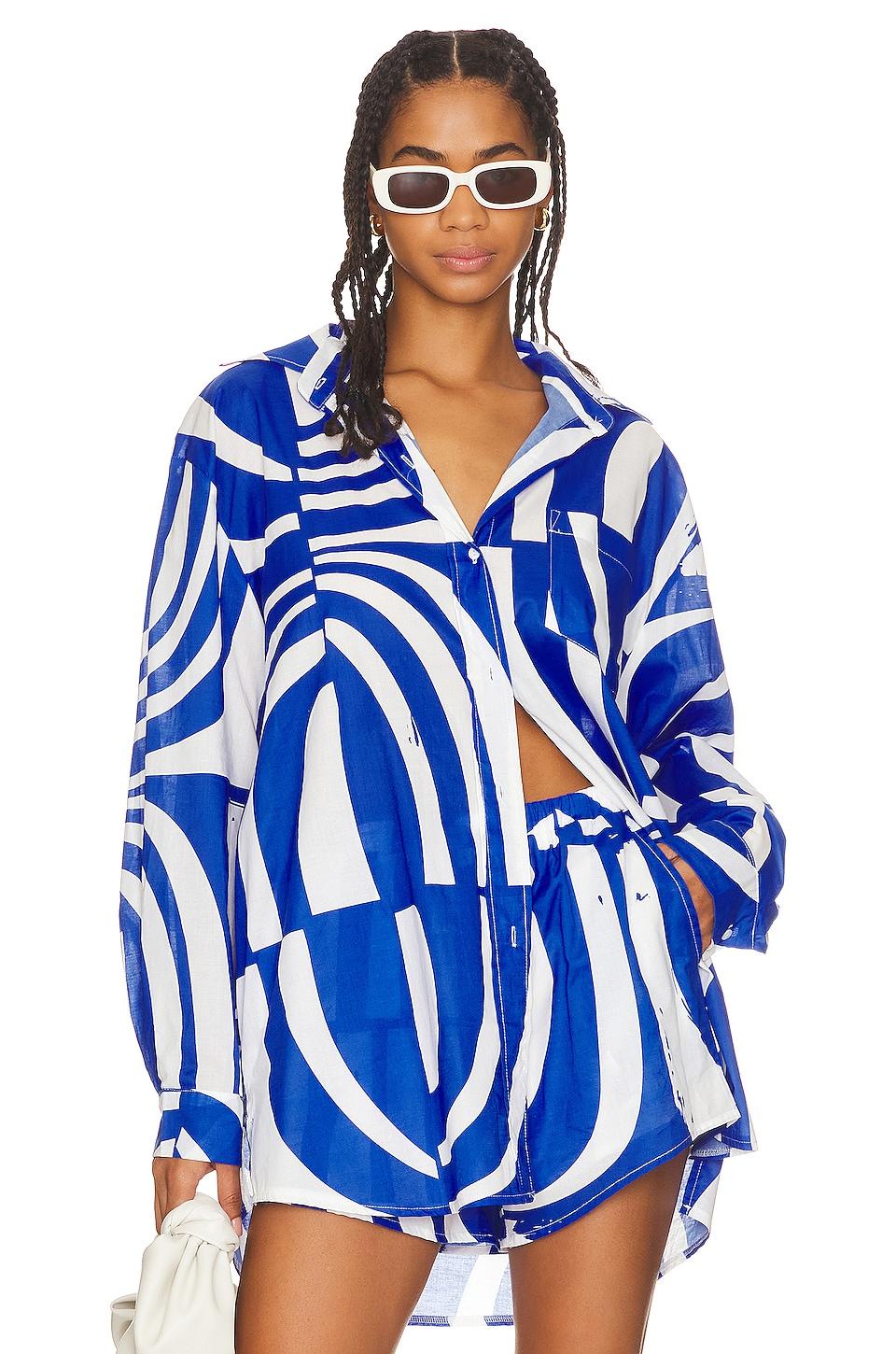 heather cotton shirt