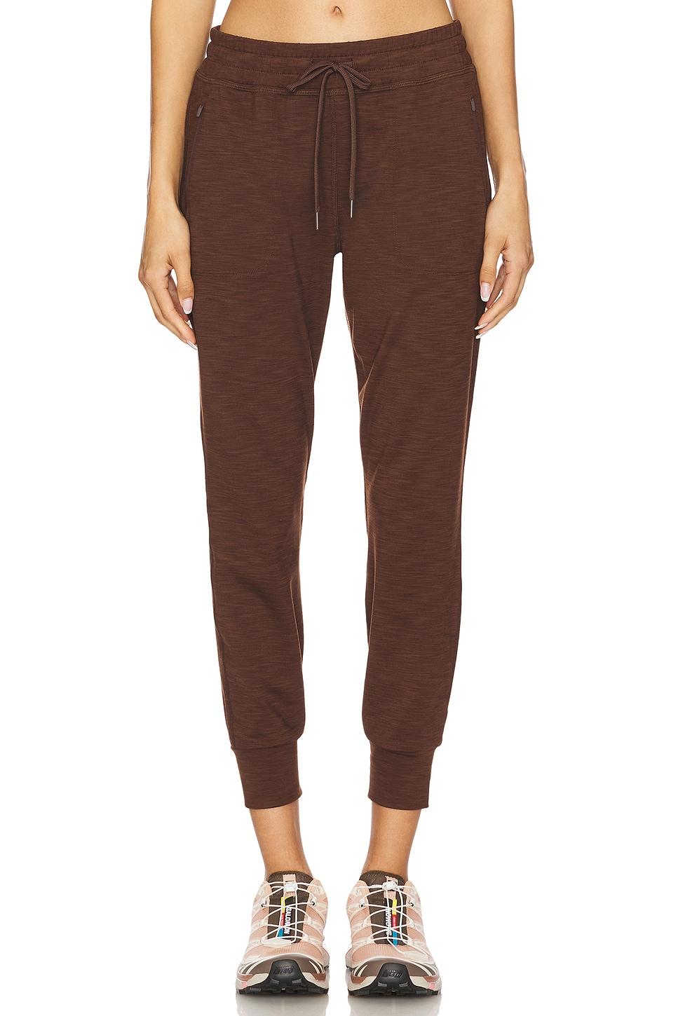 heather rib street jogger