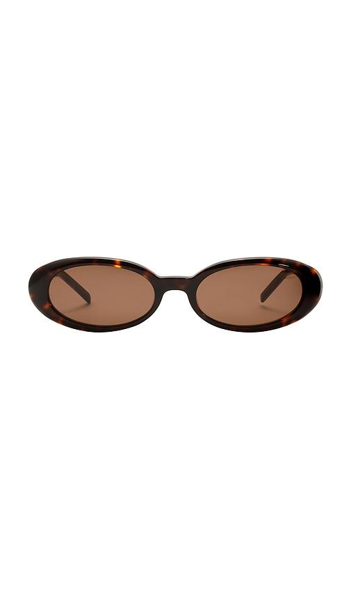 heaven mayhem esme sunglasses in brown.