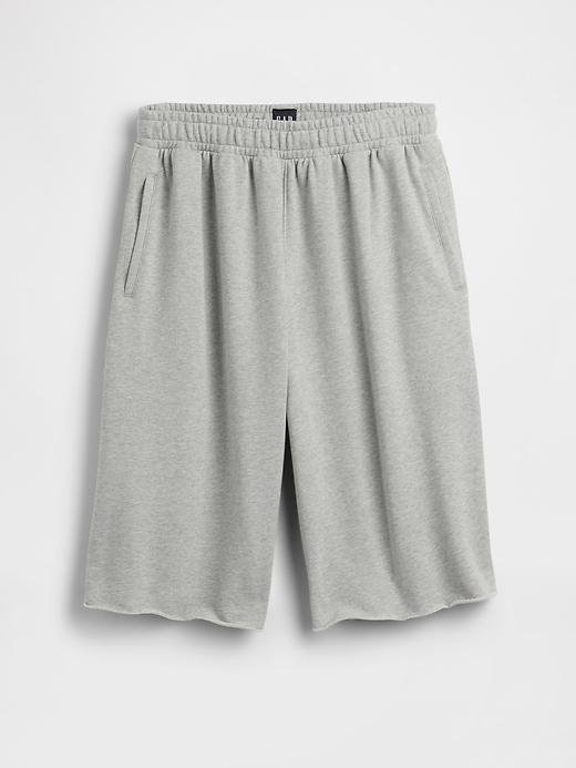 heavyweight baggy sweat shorts