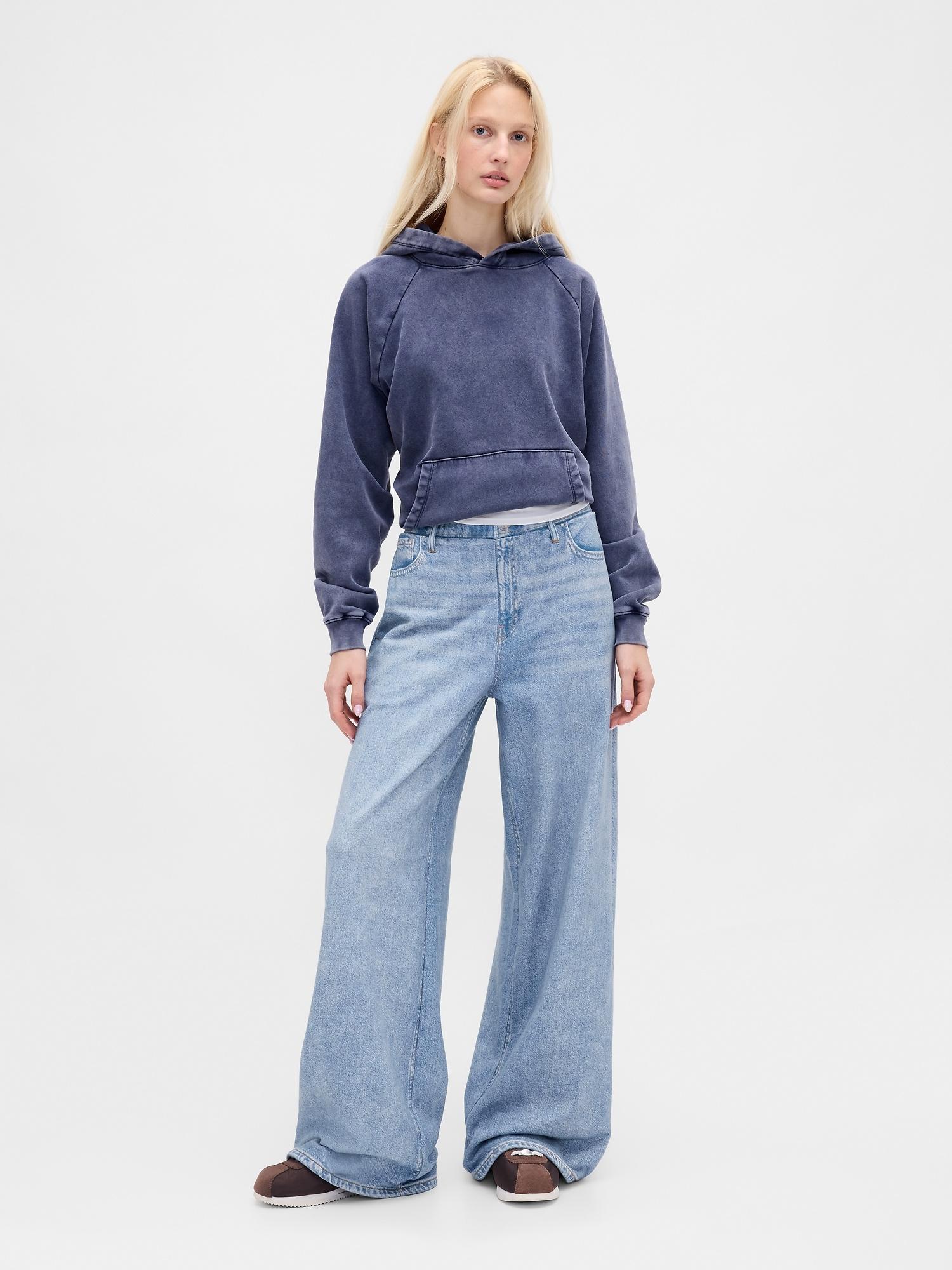 heavyweight baggy sweatpant jeans