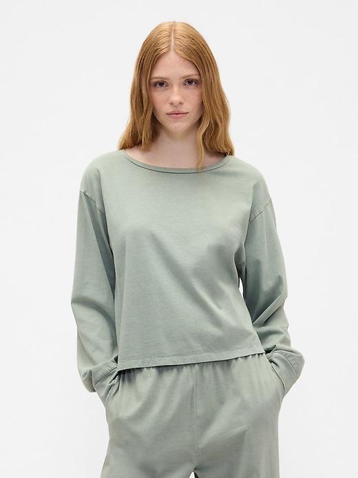 heavyweight boxy crewneck t-shirt