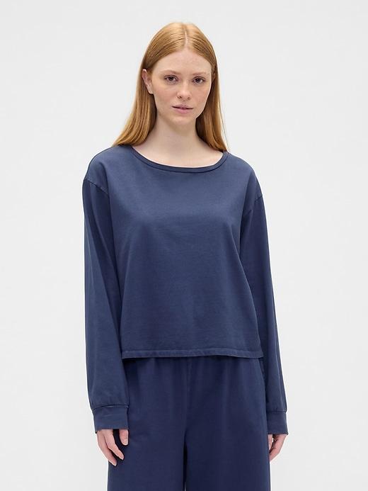 heavyweight boxy crewneck t-shirt